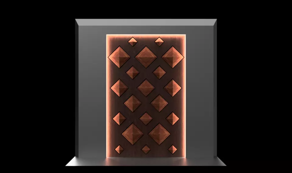 Wall art 02  3D model_0