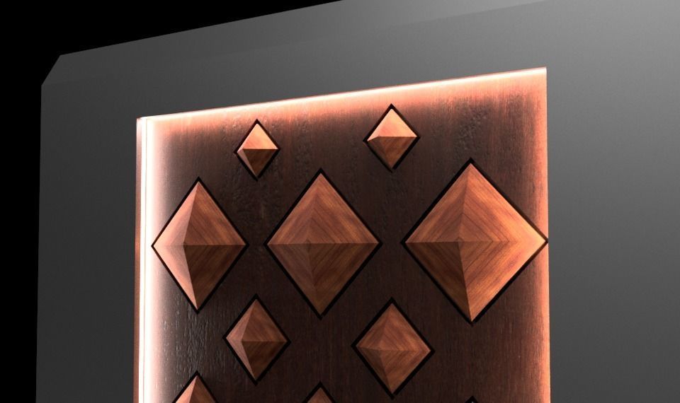 Wall art 02  3D model_3