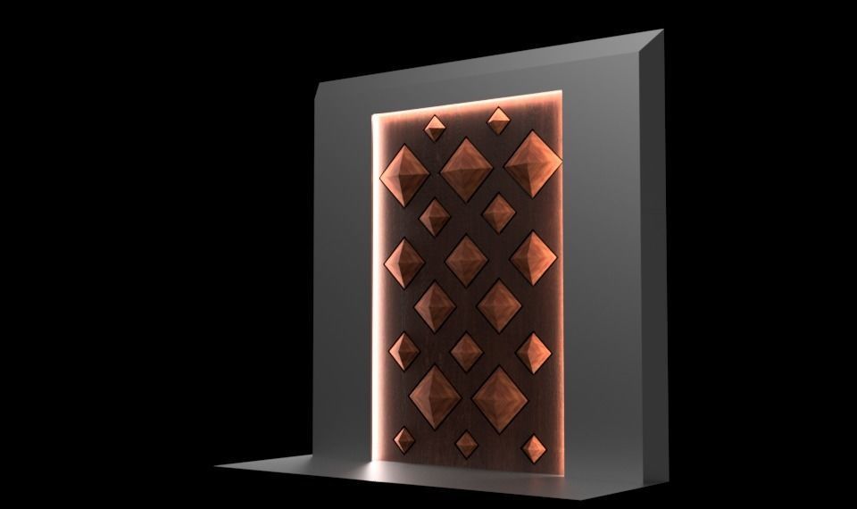 Wall art 02  3D model_1