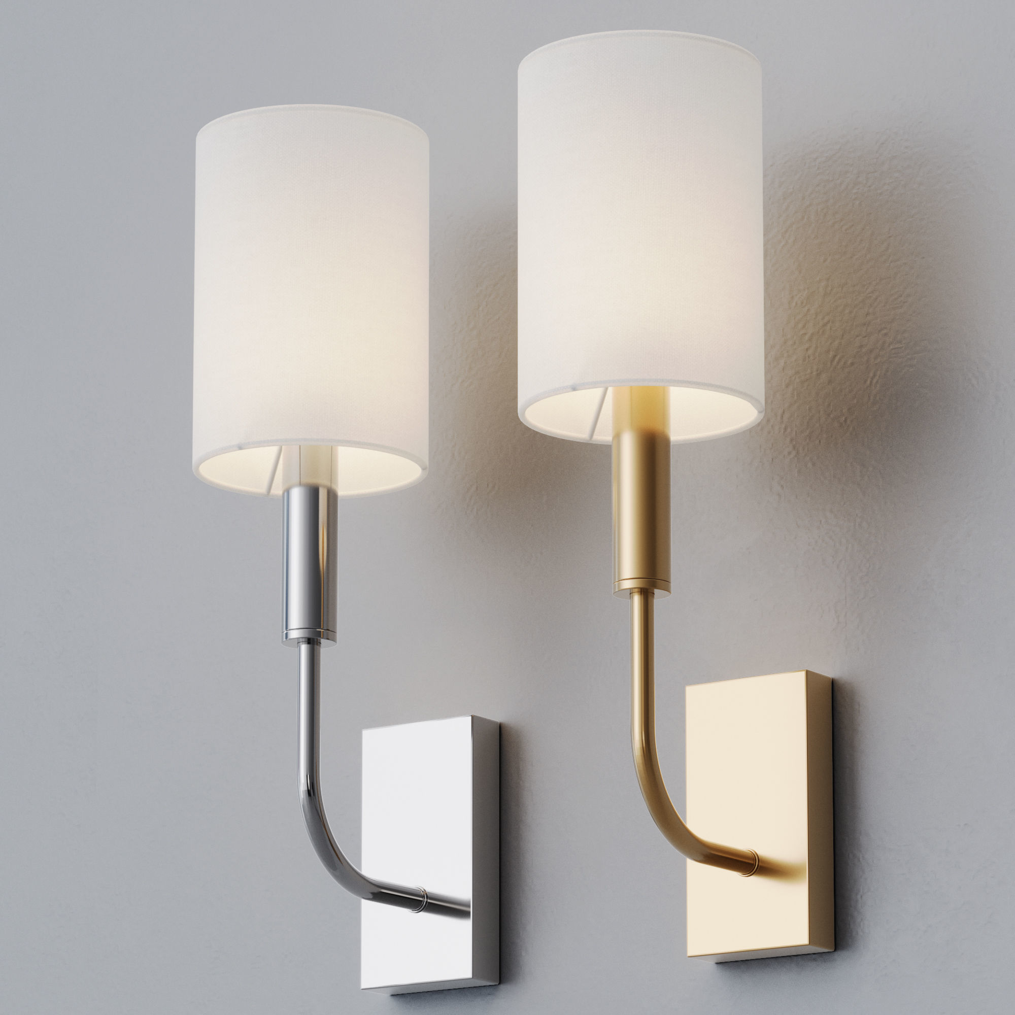 Sconce Louvre Home Cassius 3D model_4