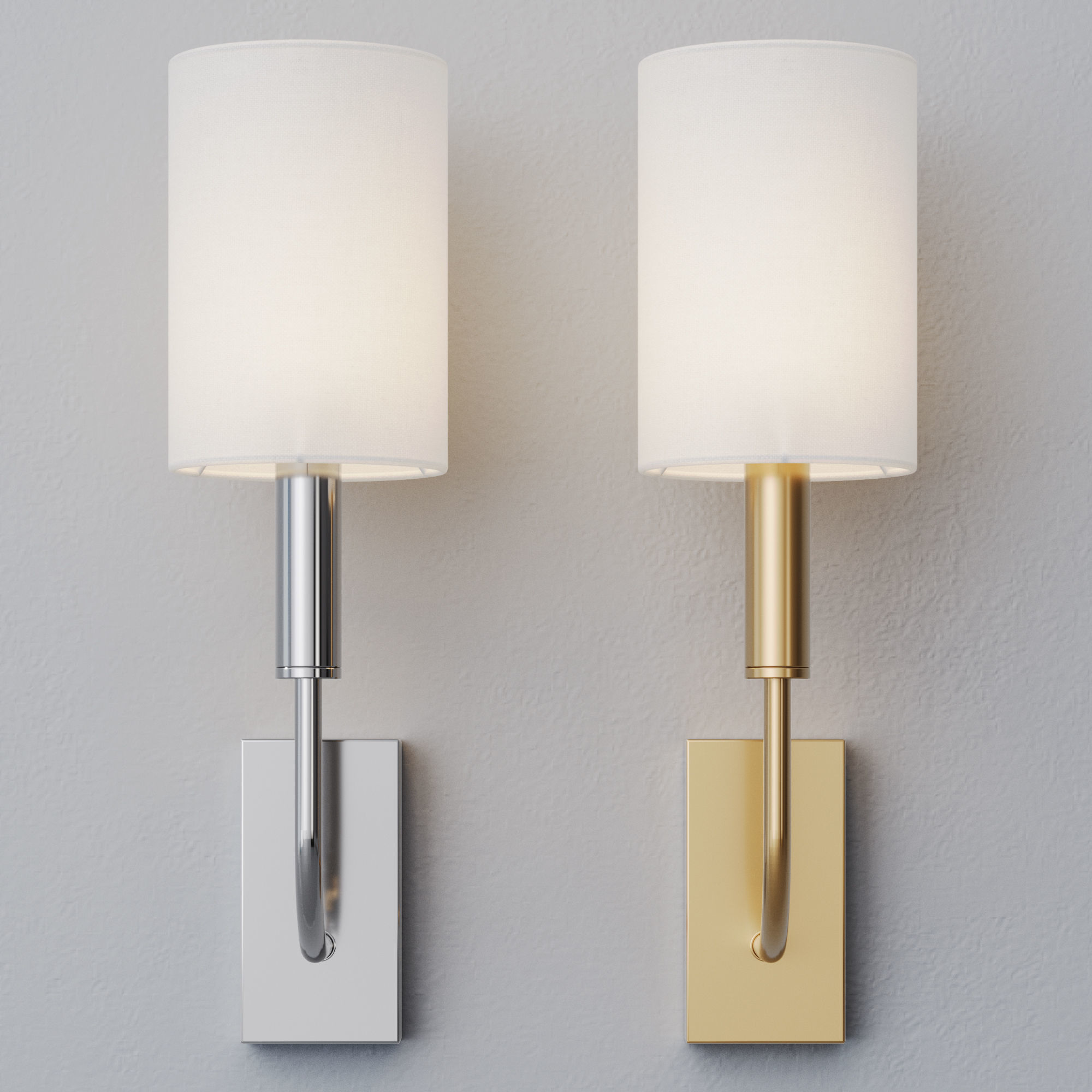 Sconce Louvre Home Cassius 3D model_5