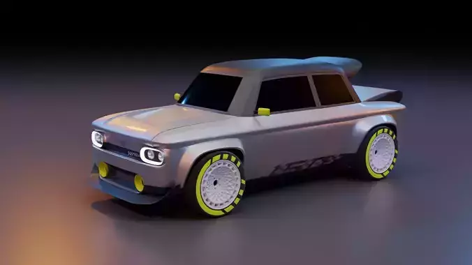 Audi ep4 Concept 2023 3D model