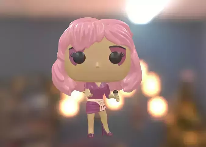 Funko Jem and the holograms 3D print model