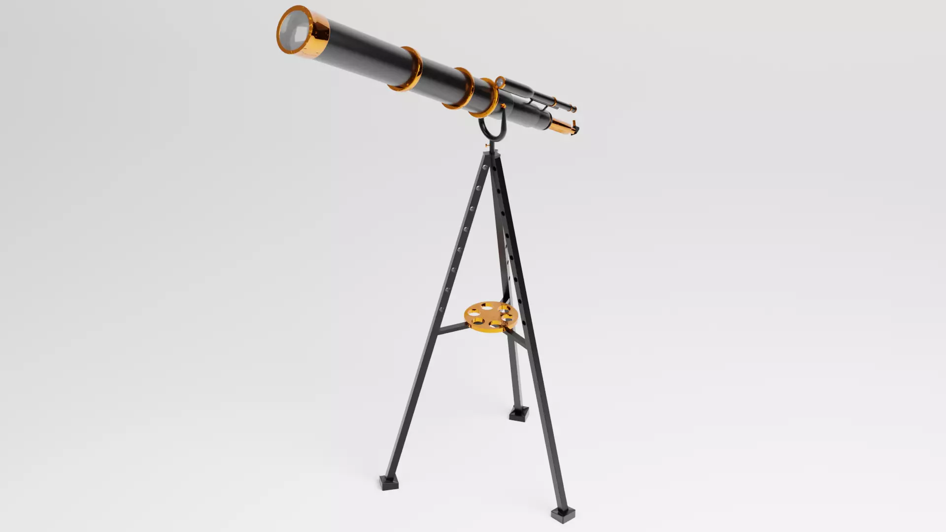 Free Telescope Model Free 3D model