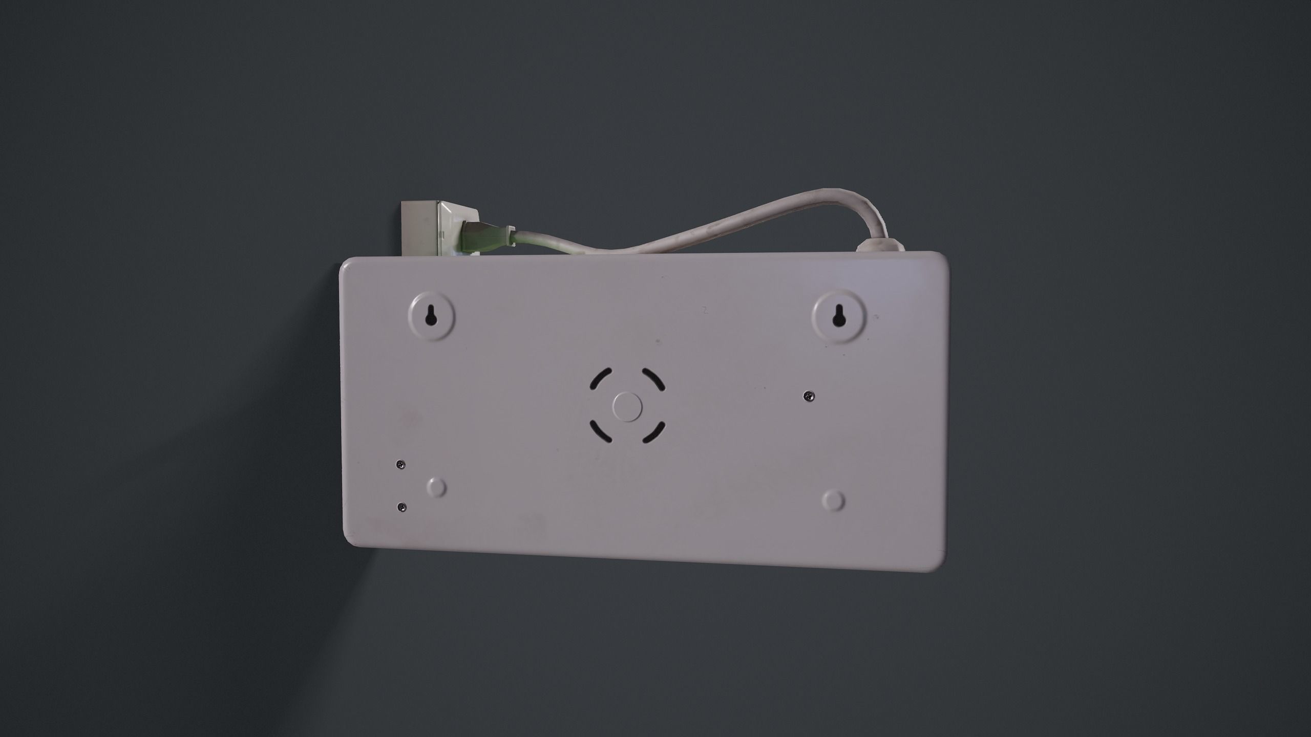 Emergency Exit Sign  Low-poly 3D model_7