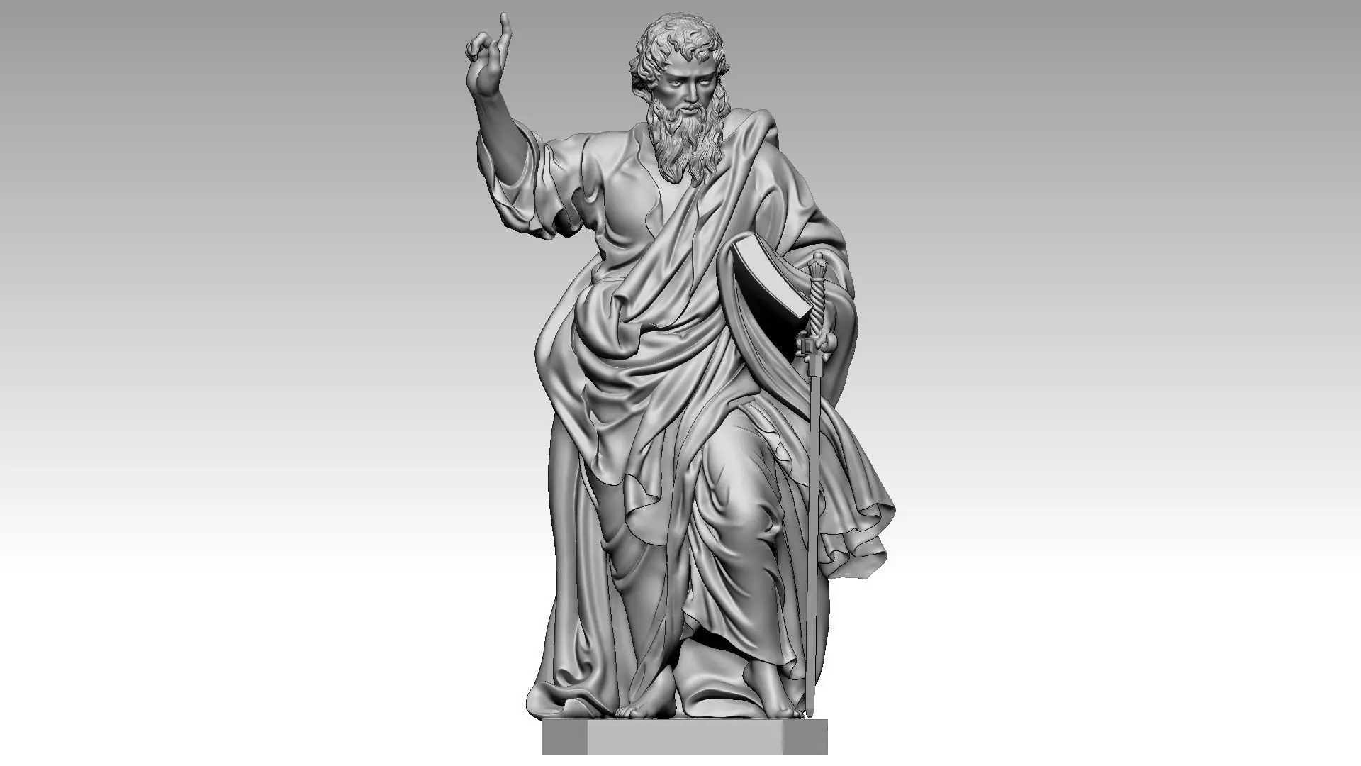 Saint Paul 3D print model