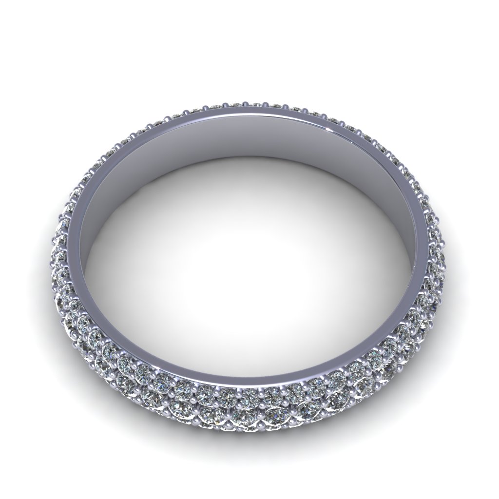 Wedding Band 3D print model_4