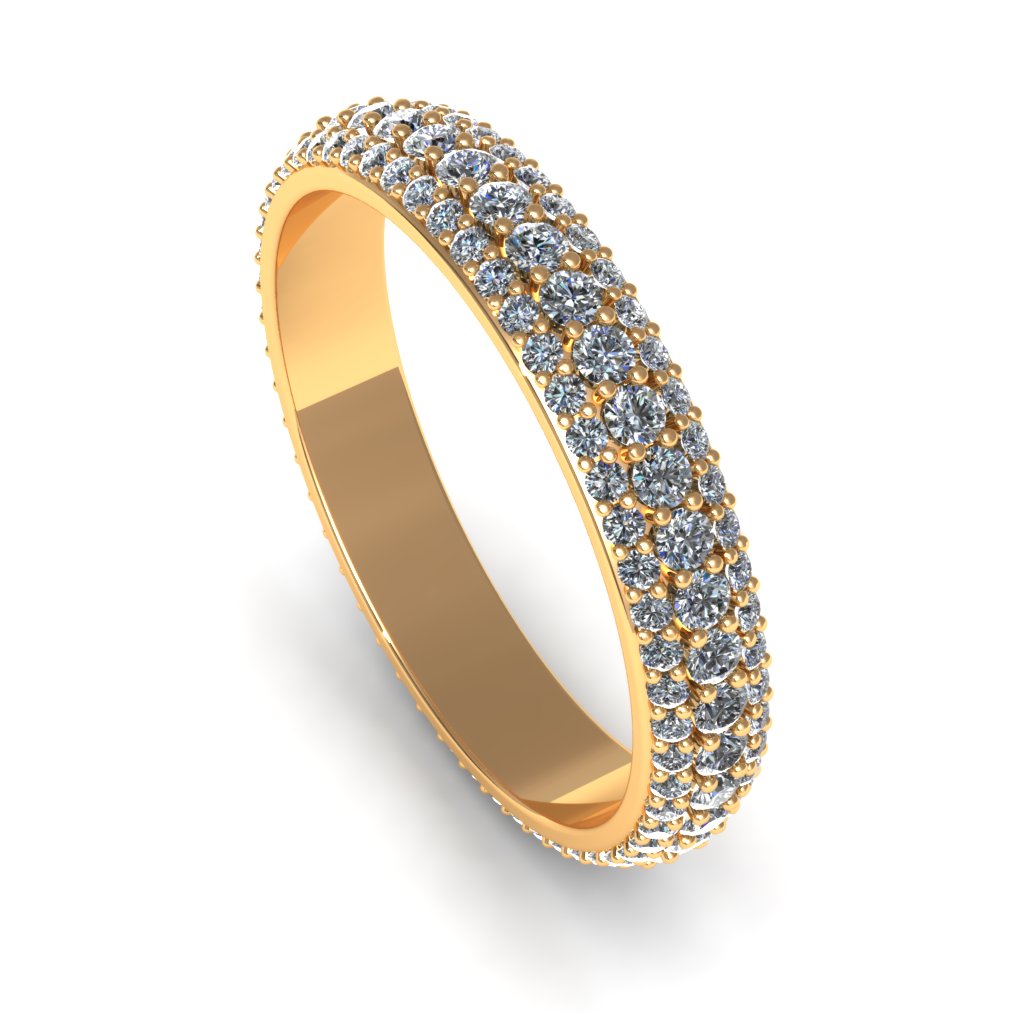 Wedding Band 3D print model_1