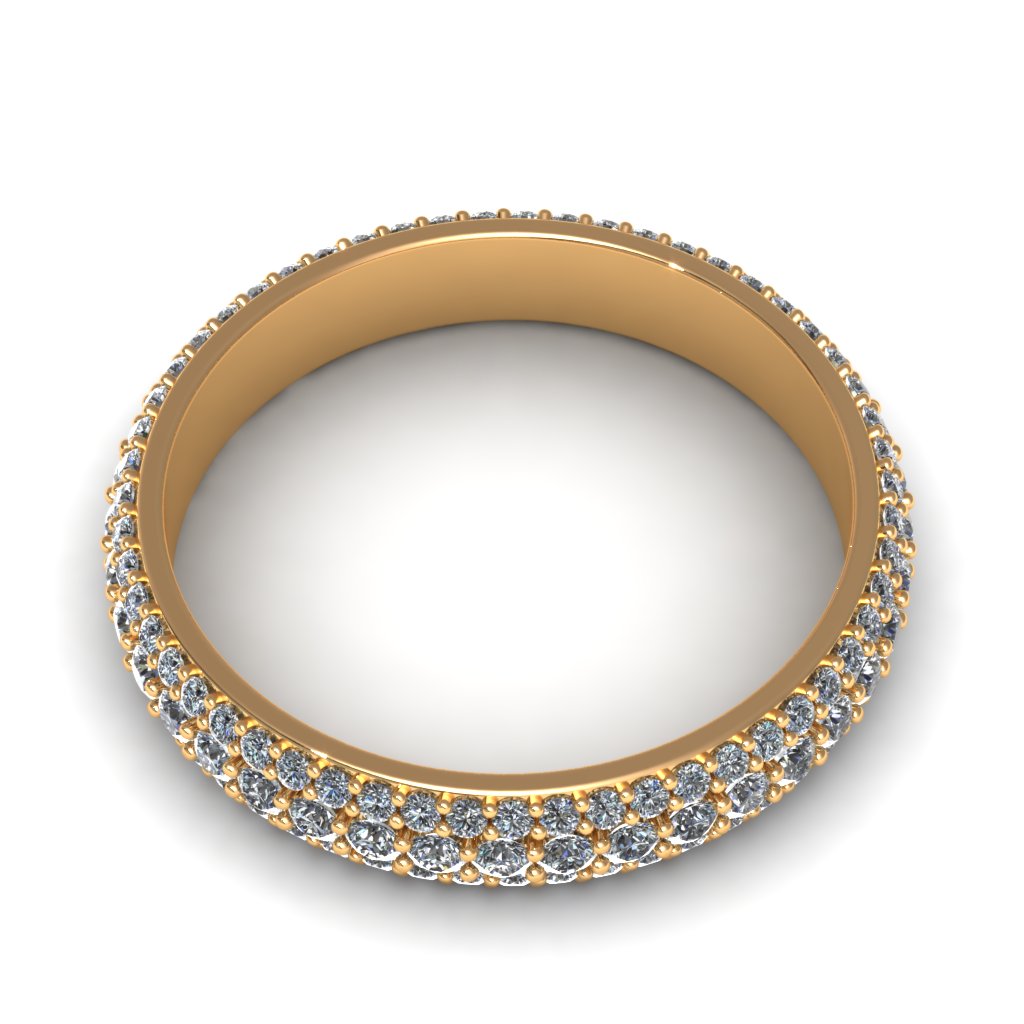 Wedding Band 3D print model_5