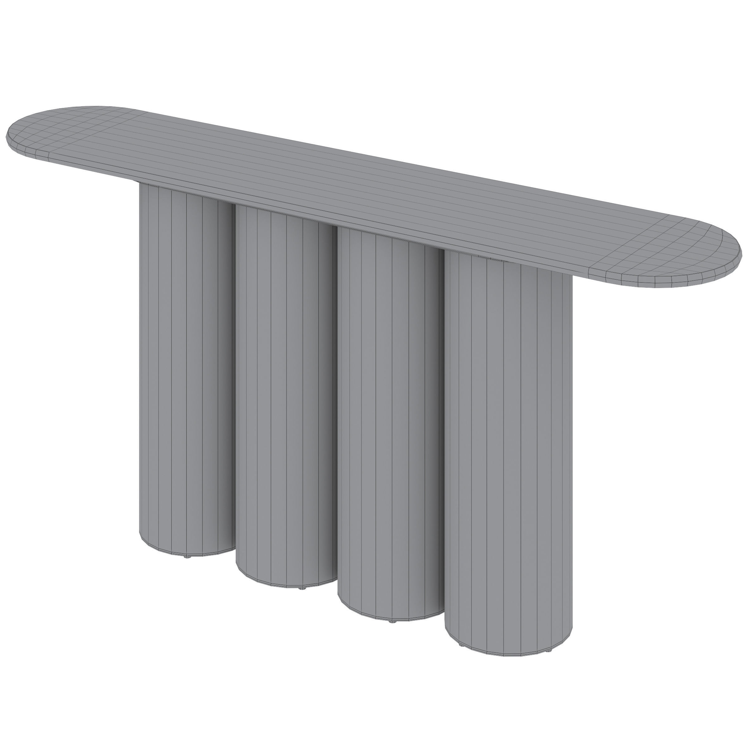 Harlow Console Table by Interior secrets 3D model_4