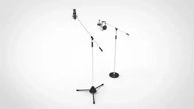 Rode Studio Microphone Stands Low-poly 3D model
