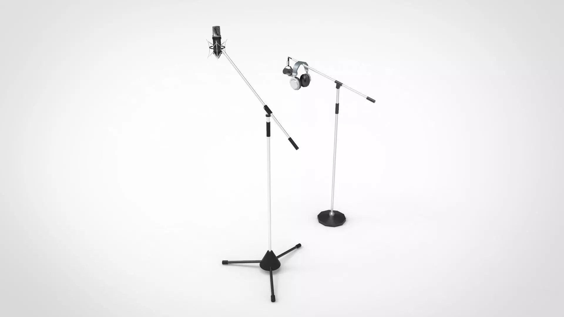 Rode Studio Microphone Stands Low-poly 3D model