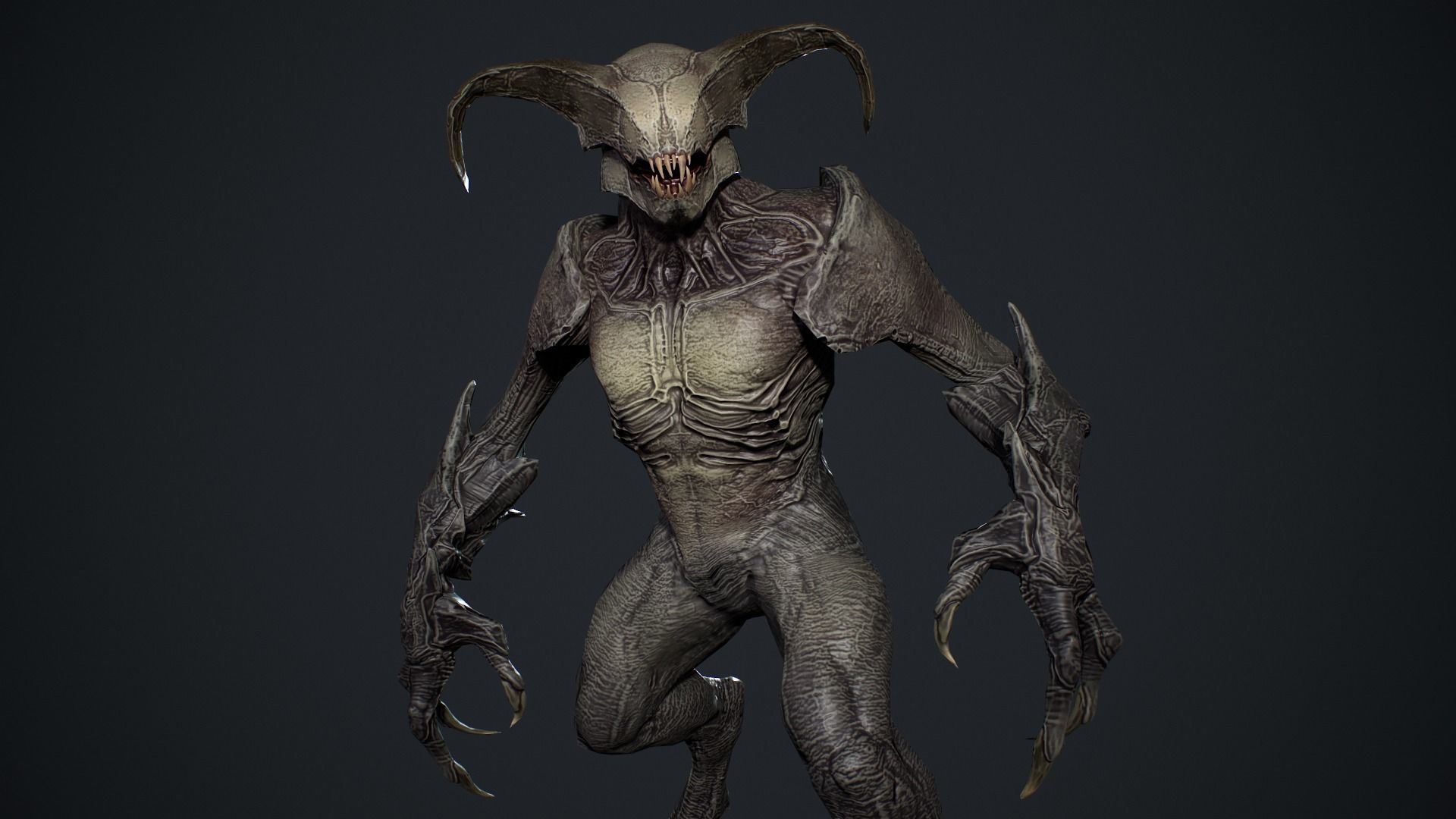 Hell Demon Pack 4 3D Model Collection_3