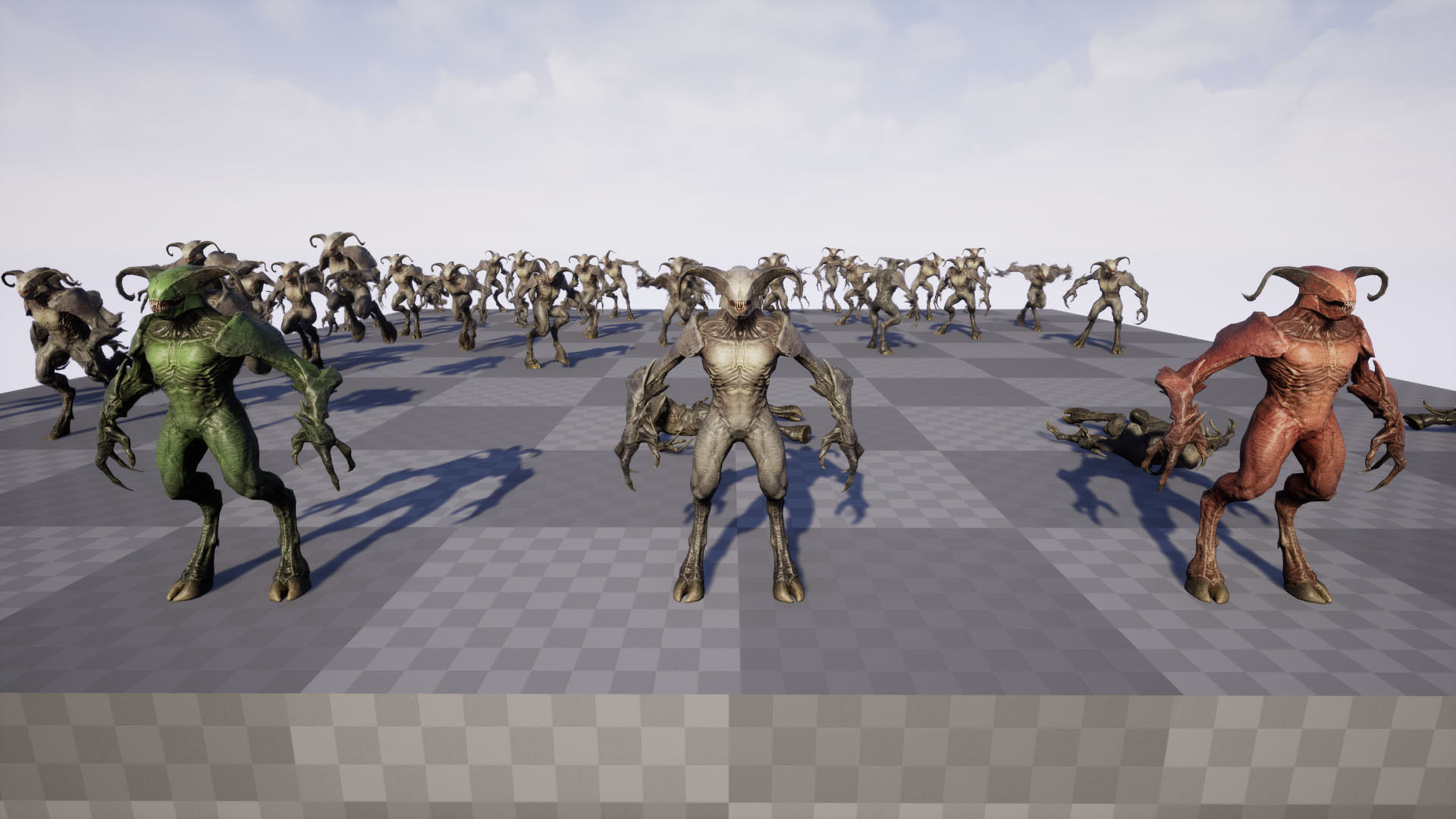 Hell Demon Pack 4 3D Model Collection_13