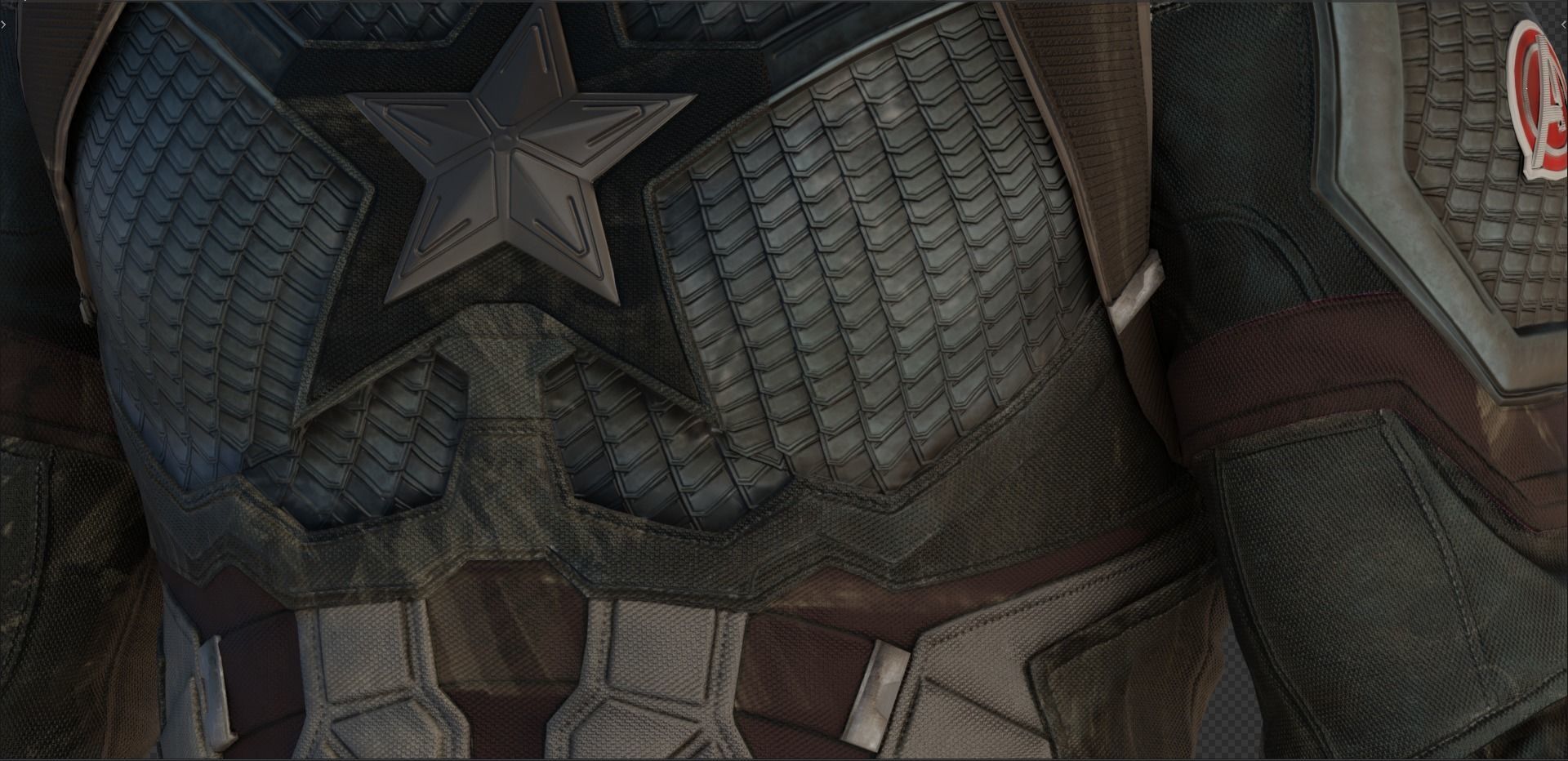 Captain America Steve Rogers from Avengers Endgame 3D model_21