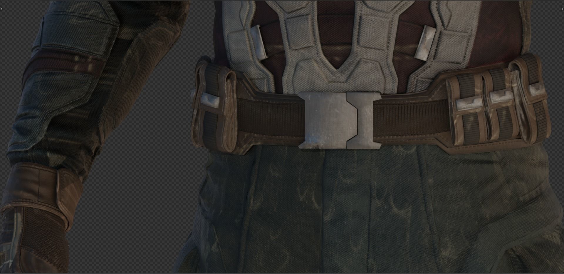 Captain America Steve Rogers from Avengers Endgame 3D model_22