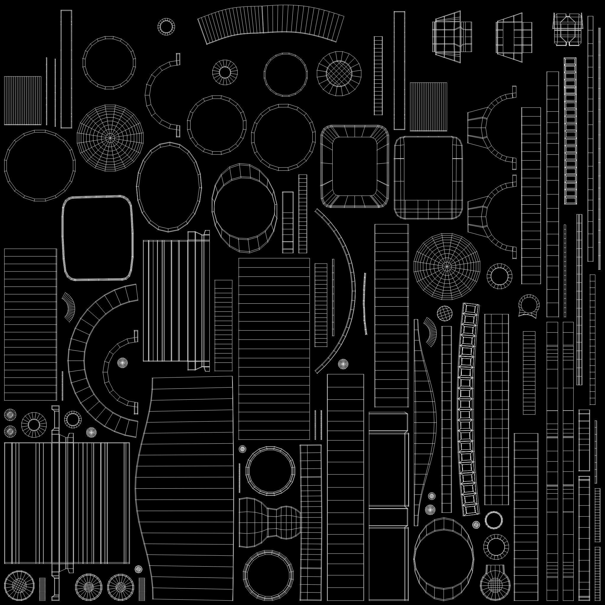 Scarl Low-poly 3D model_11