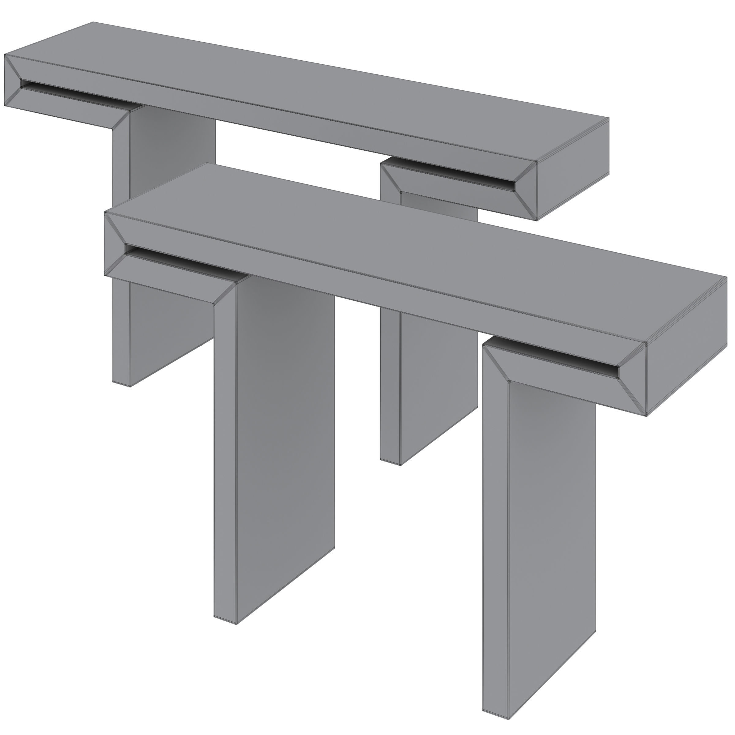 Miyabi console by Porada 3D model_5