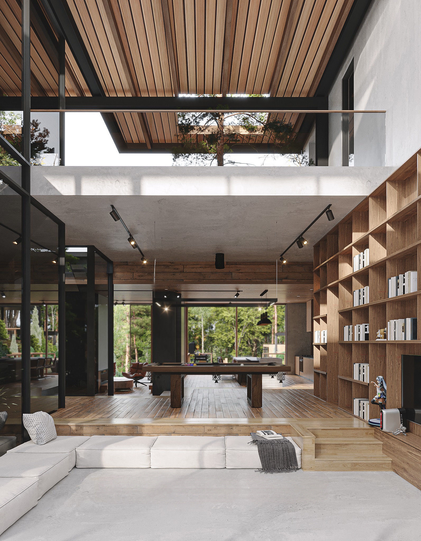 Forest House 3D model_8