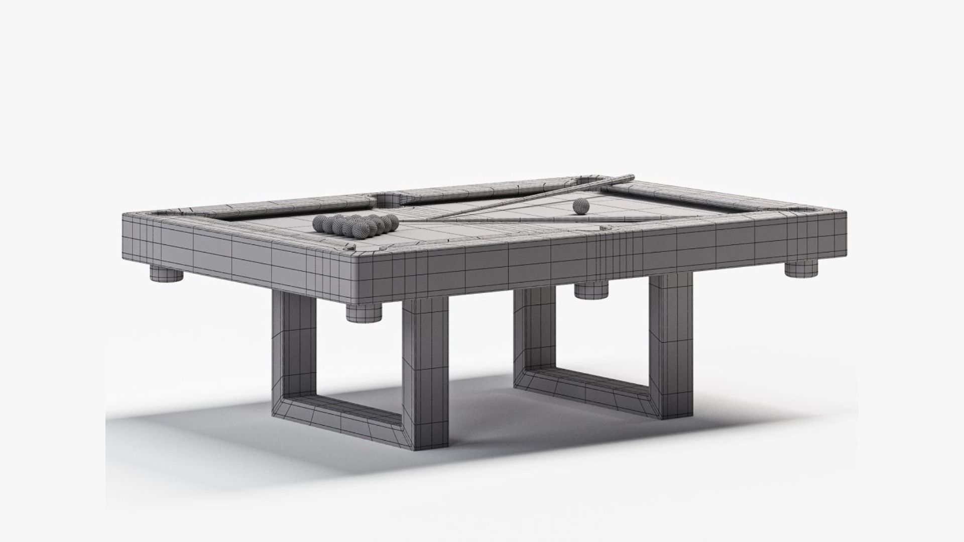 Forest House 3D model_12