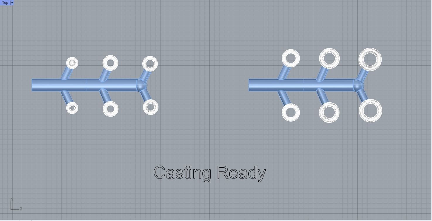 Collection Stone Setting  Ready made Chaton 3D print model_3