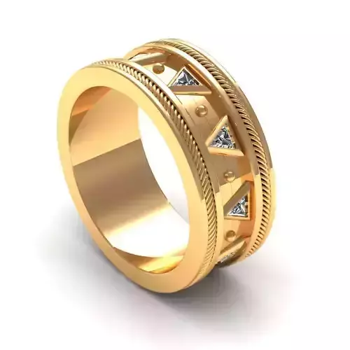 Wedding Band 3D print model