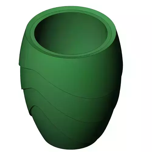 Modern Vase 3d Model for 3d Printing