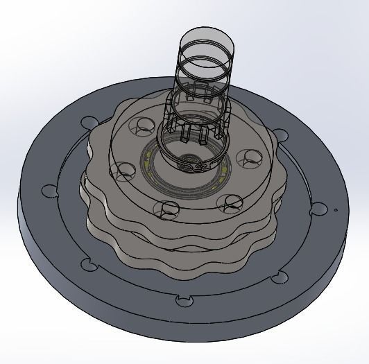 Robotic arm 6 DOF 3D model_5