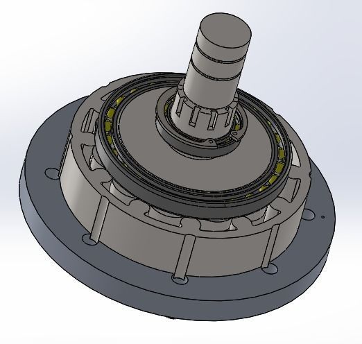 Robotic arm 6 DOF 3D model_11