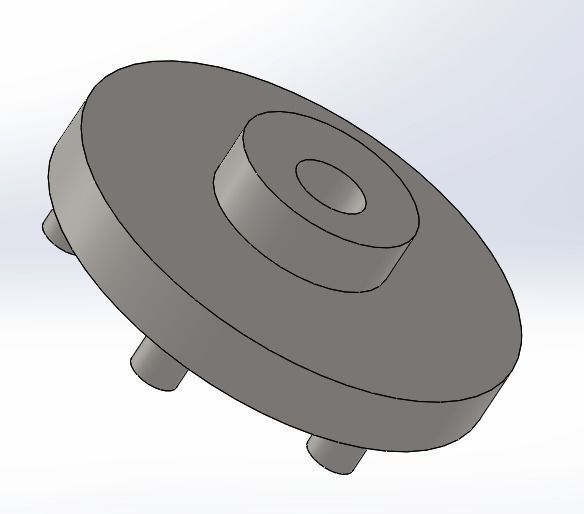 Robotic arm 6 DOF 3D model_4