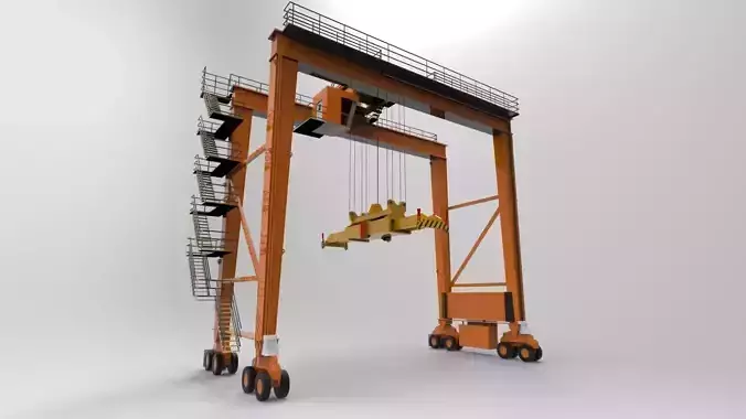 Straddle Crane