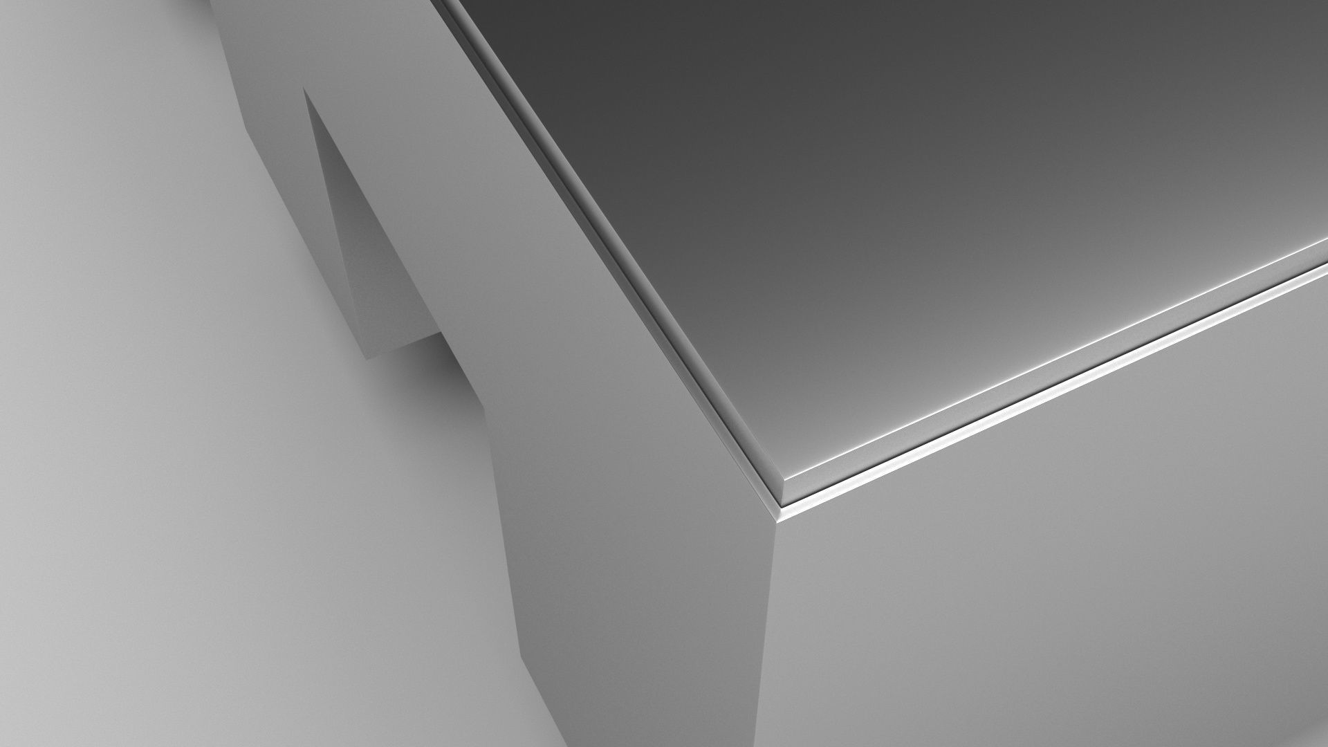 Metallic Lego Grille 3D model_6