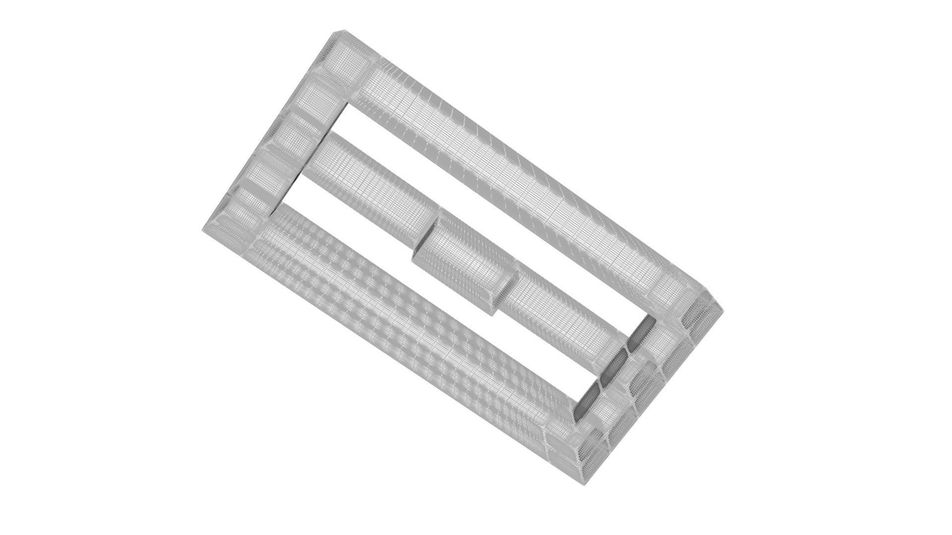 Metallic Lego Grille 3D model_21