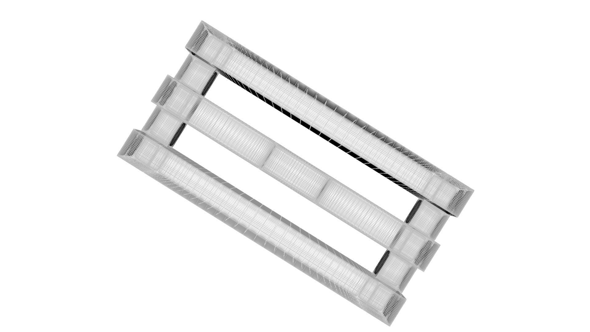 Metallic Lego Grille 3D model_20