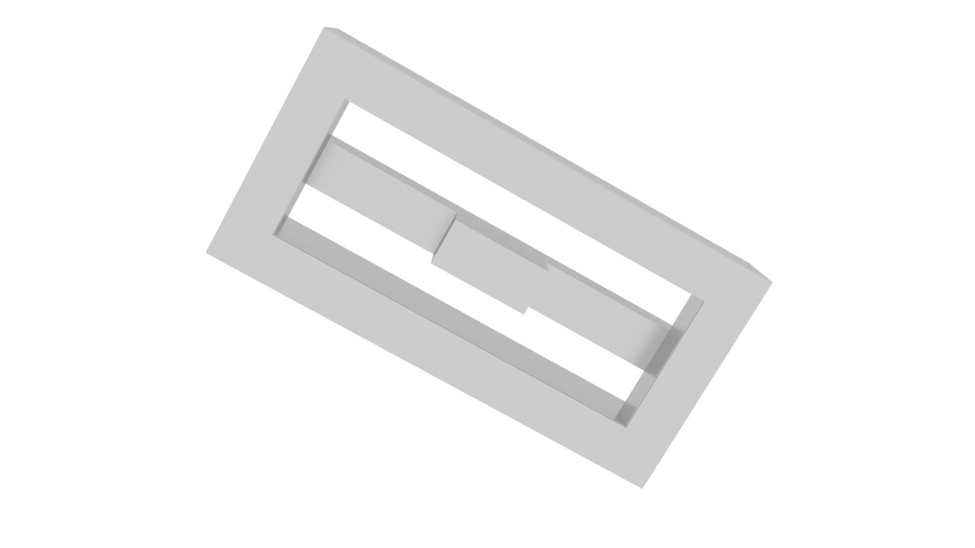 Metallic Lego Grille 3D model_13