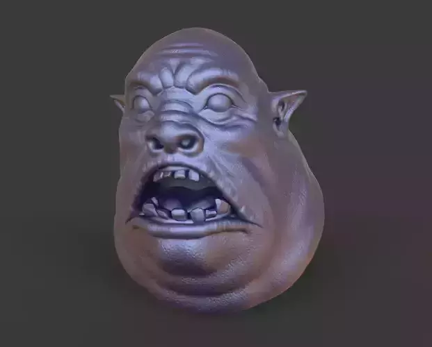 HEAD-F5  high poly sculpt 3D model