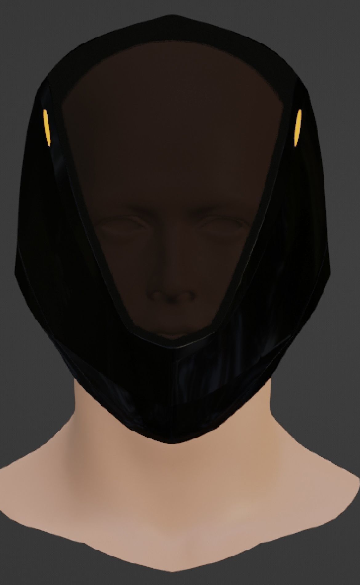 Tron Rinzler Helmet 3D print model_3