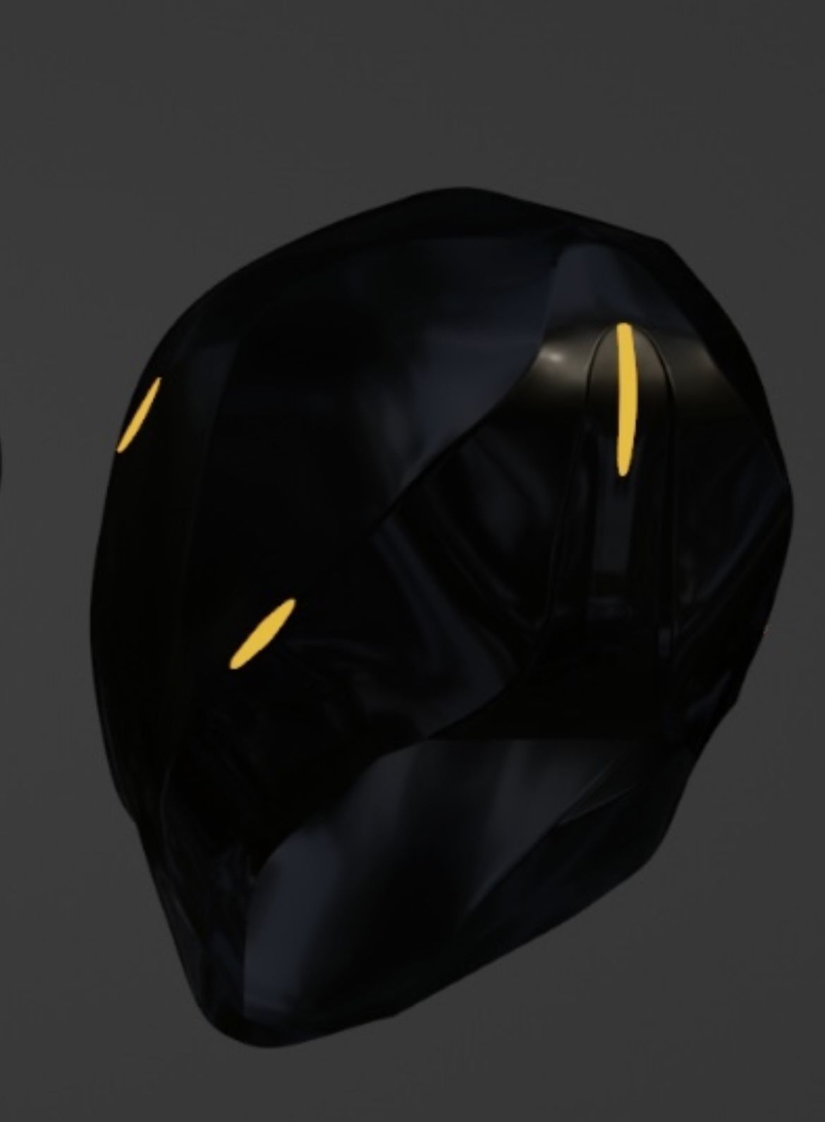 Tron Rinzler Helmet 3D print model_2