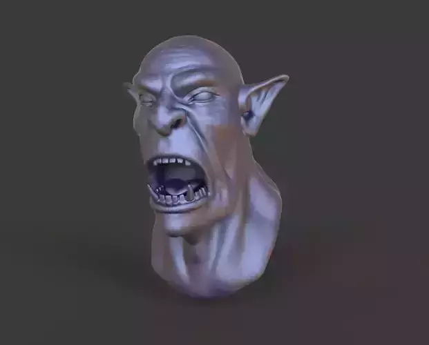 HEAD-F13 high poly sculpt 3D model 3D model