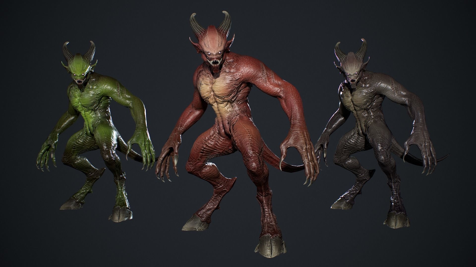 Hell Demon Super Pack 2 3D Model Collection_20