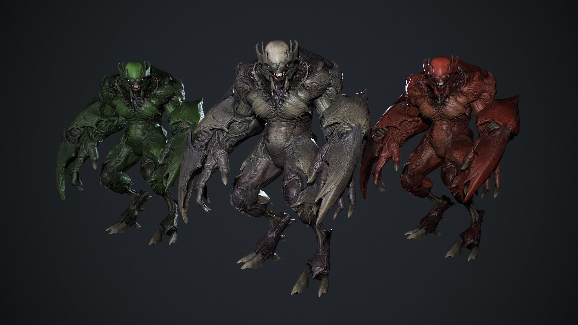 Hell Demon Super Pack 2 3D Model Collection_16
