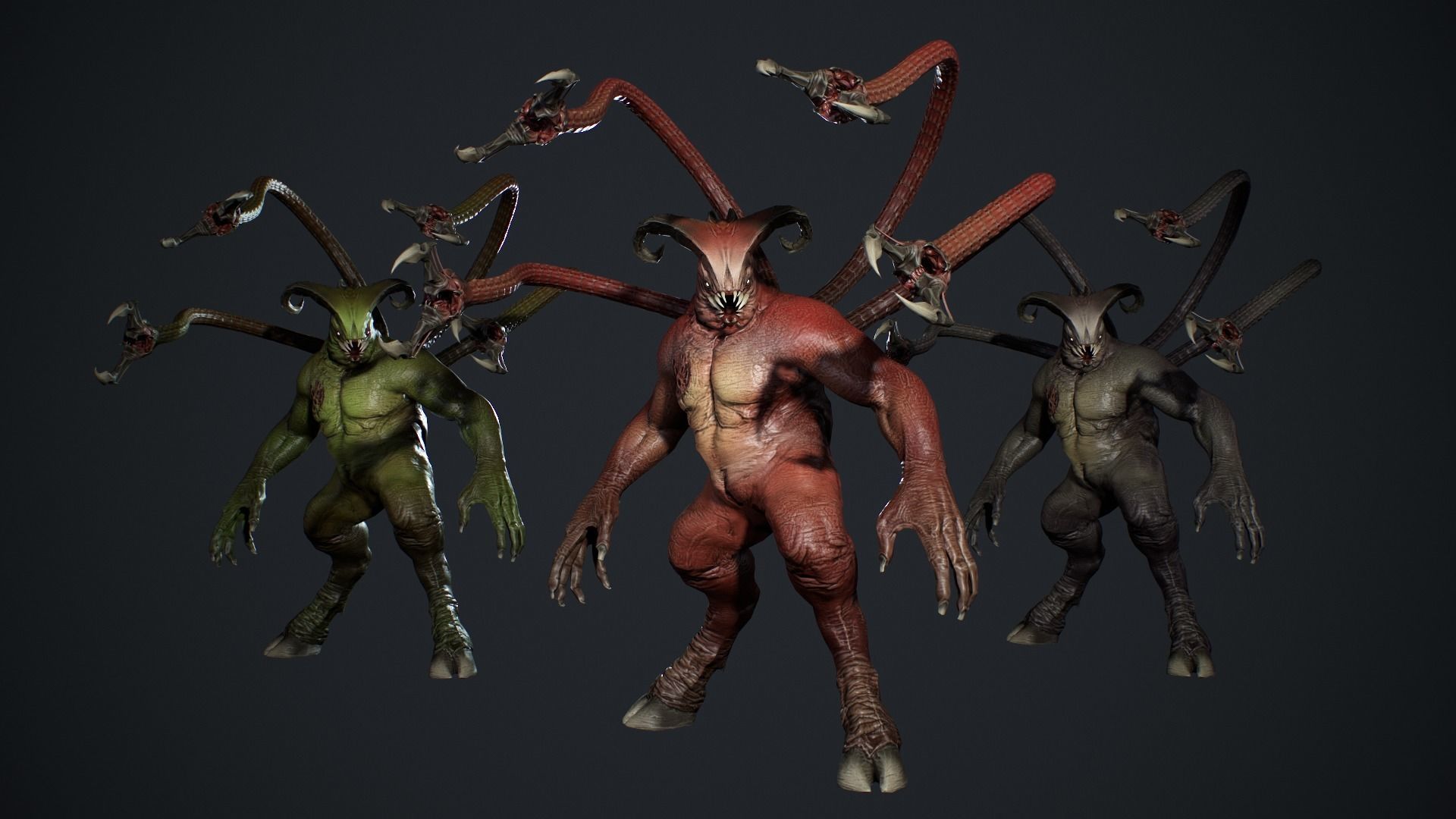 Hell Demon Super Pack 2 3D Model Collection_14