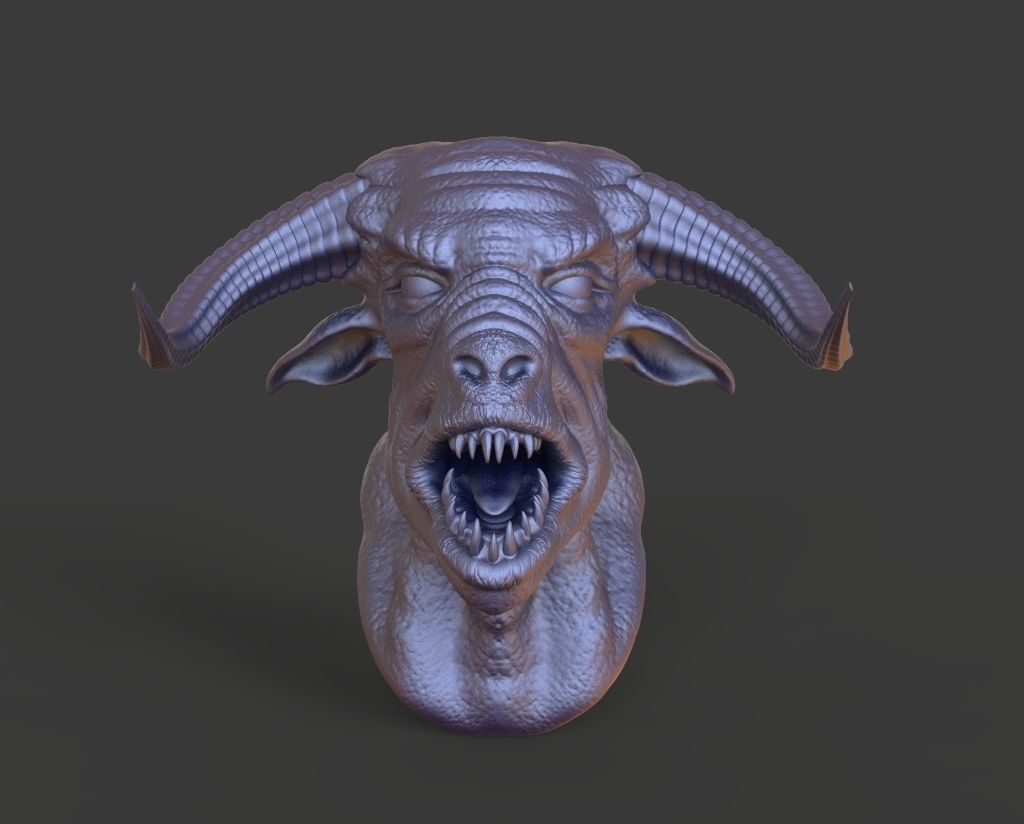 HEAD-F14  high poly sculpt 3D model 3D model_2