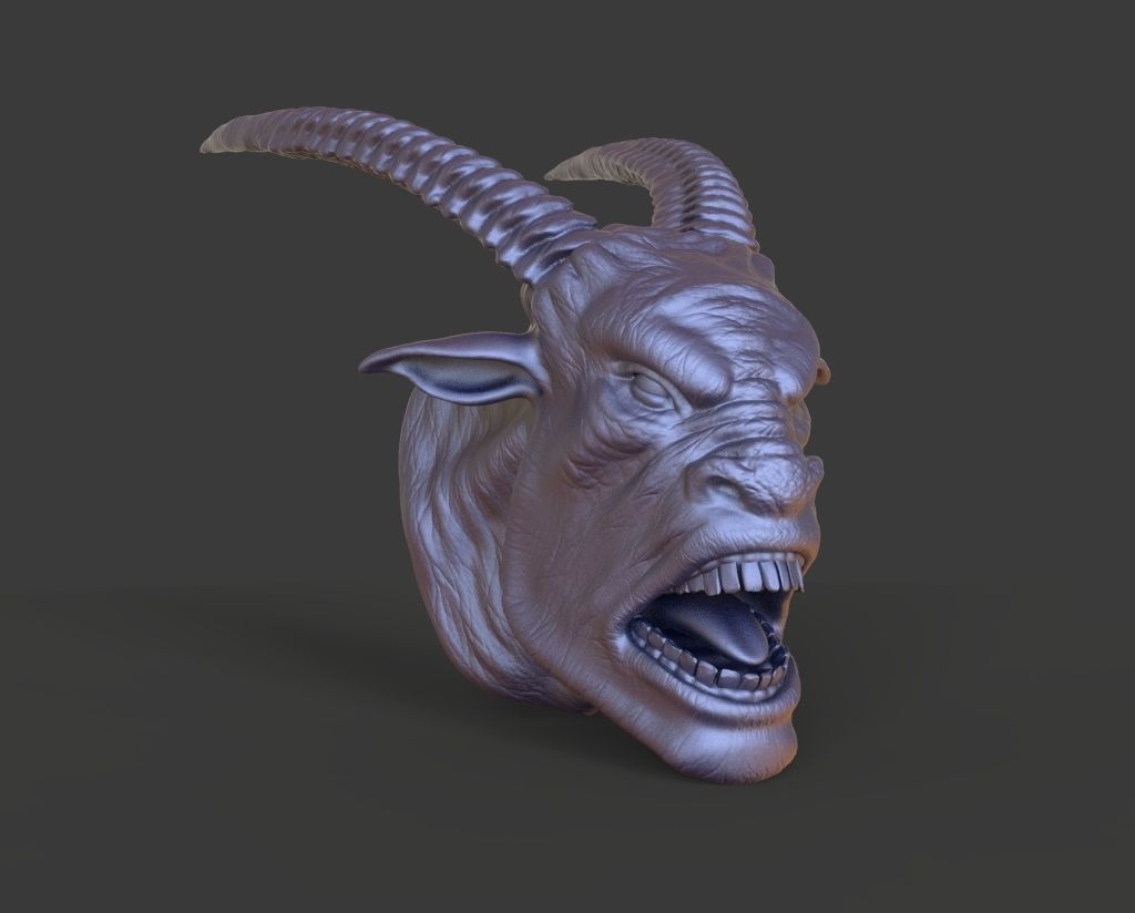 HEAD-F17  high poly sculpt 3D model 3D model_1