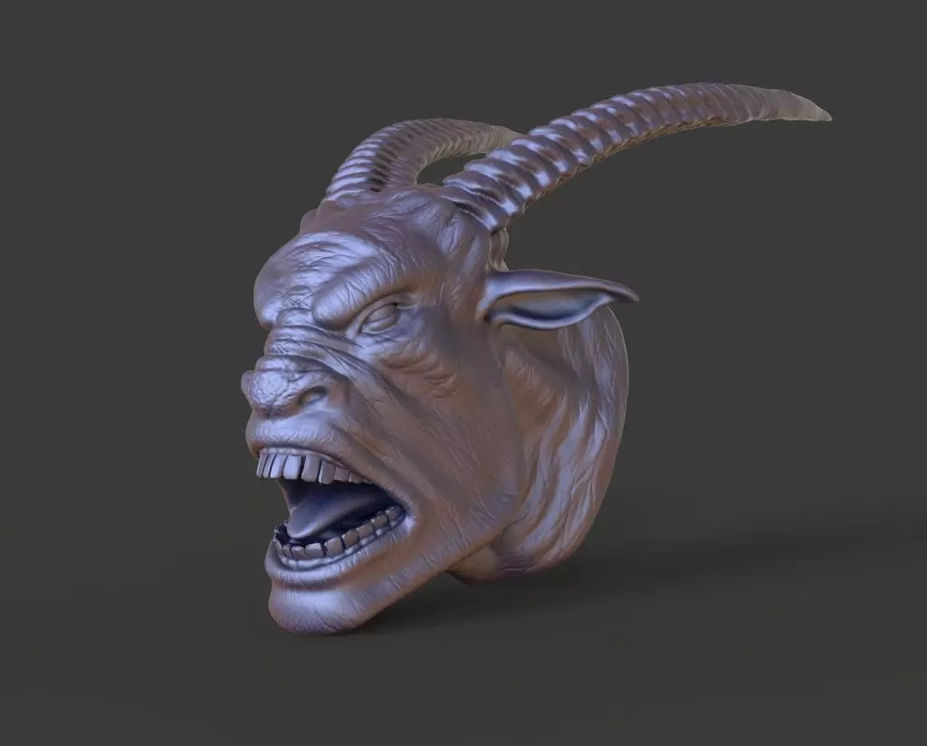 HEAD-F17  high poly sculpt 3D model 3D model_0