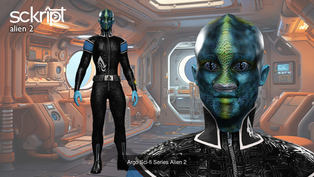 Argo Sci-fi Characters collection _11