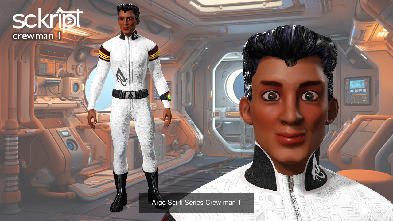 Argo Sci-fi Characters collection _12