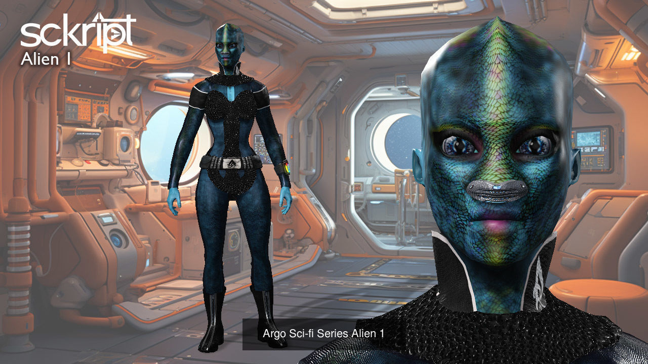 Argo Sci-fi Characters collection _10