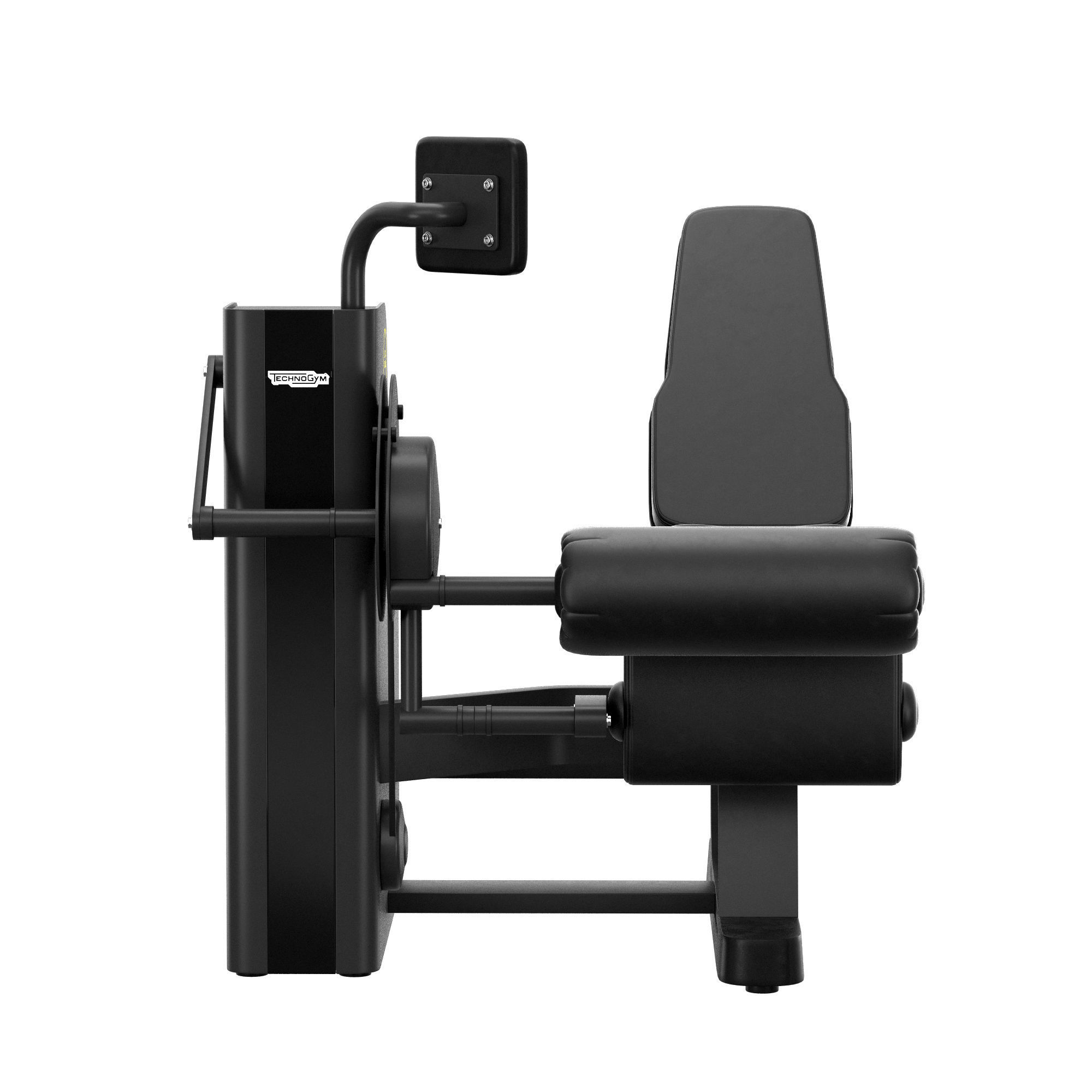 Biostrength Leg Curl 3D model_1