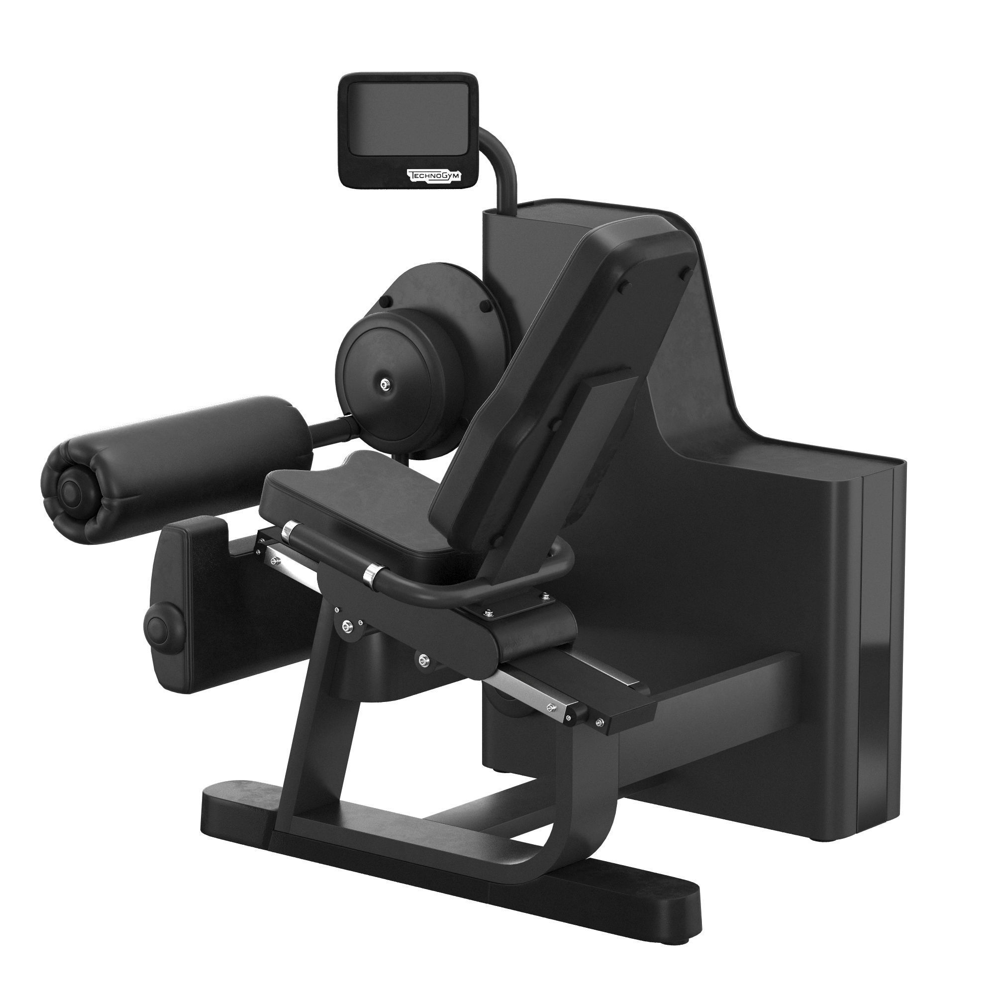 Biostrength Leg Curl 3D model_2